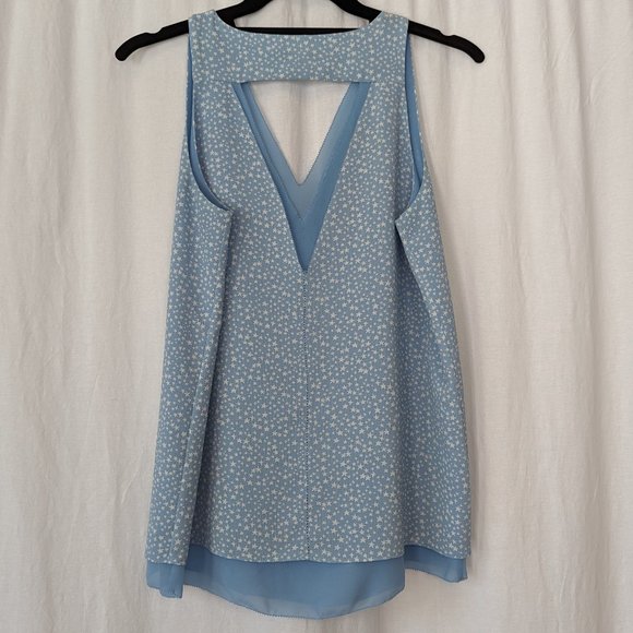 Cooper & Ella Star Print Blouse Size Extra Small - Picture 11 of 12